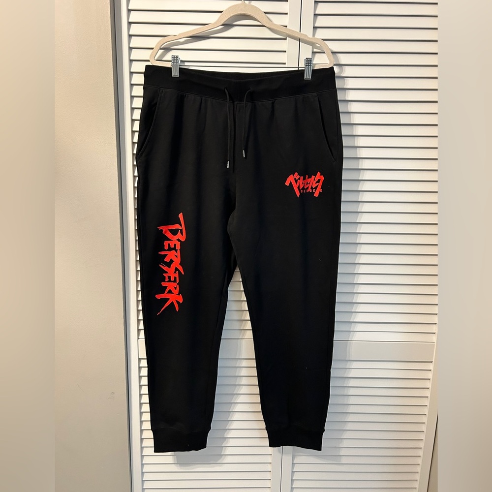 Men’s Berserk Anime Graphics Sweat Pants